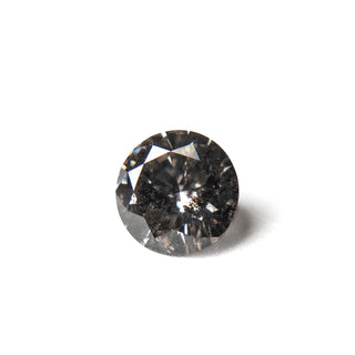 Round salt and pepper diamond