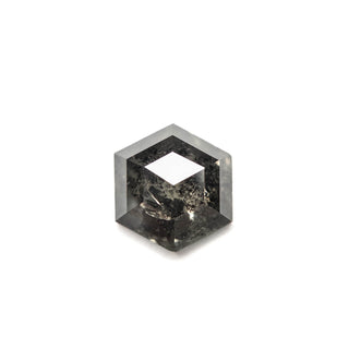 Salt and pepper hexagon diamond