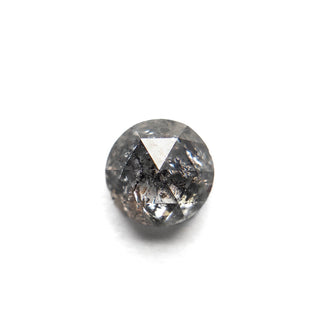 Round salt and pepper diamond