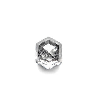 Salt and pepper hexagon diamond