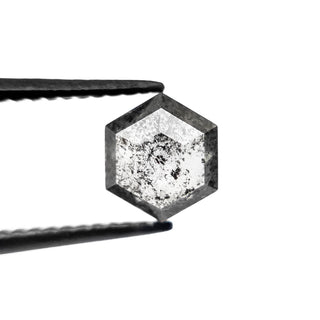 Black speckled diamond