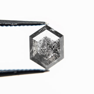 Black hexagon diamond