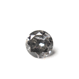 Salt and pepper round diamond