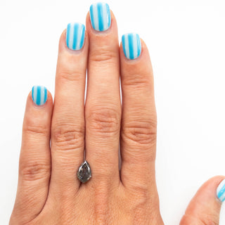 Black speckled diamond