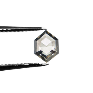 Salt and pepper hexagon diamond