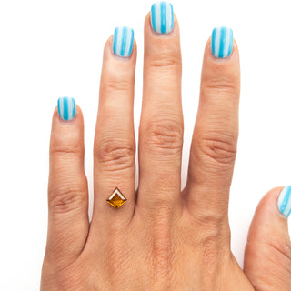Natural yellow diamond