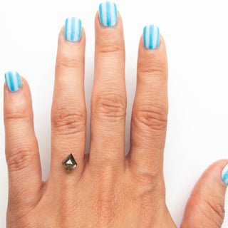 Black speckled diamond