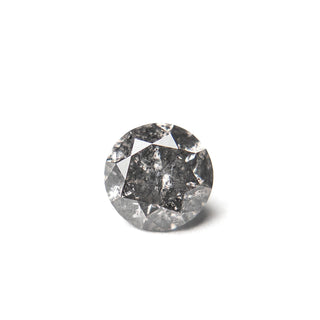 Round salt and pepper diamond