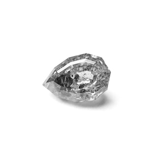 Salt and pepper pear diamond