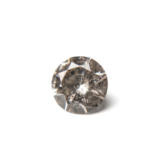 Salt and pepper round diamond