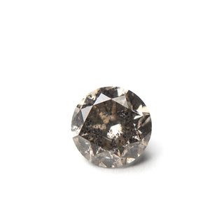 Round salt and pepper diamond
