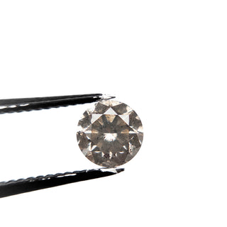 Round salt and pepper diamond