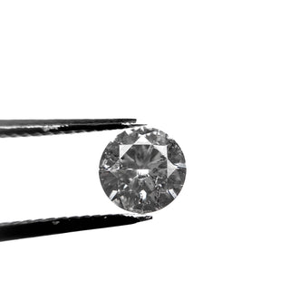 Salt and pepper round diamond