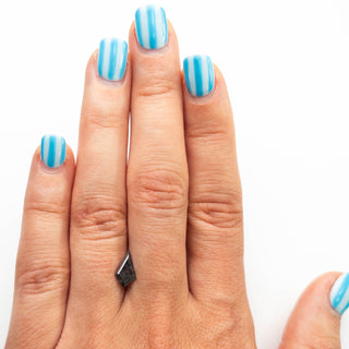 Black speckled diamond