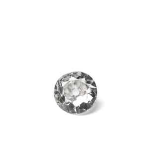Clear round diamond