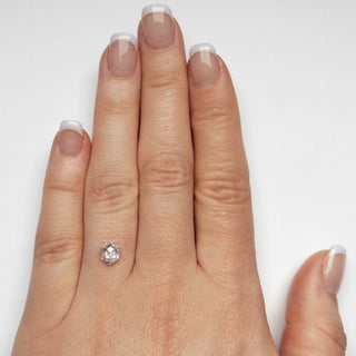 Salt and pepper hexagon diamond