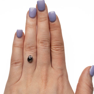 Black pear diamond