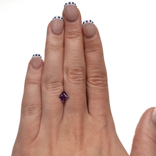 Purple sapphire