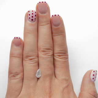 White pear diamond