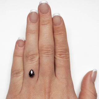 Black pear diamond