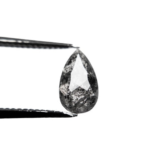 Black speckled pear diamond