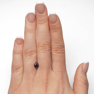 Black pear diamond