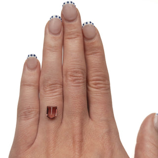Arched gemstone