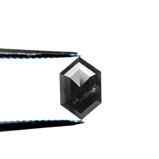 Black hexagon diamond