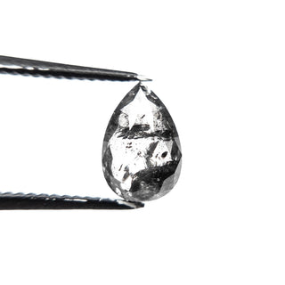 Black salt and pepper pear diamond
