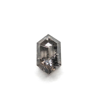 Salt and pepper hexagon diamond