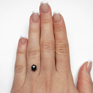 Black hexagon diamond