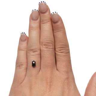 Black hexagon diamond
