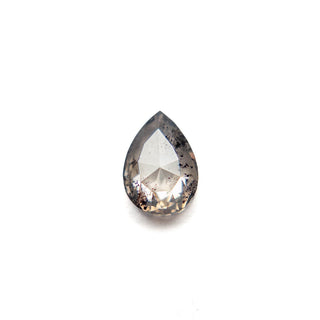 Salt and pepper pear diamond