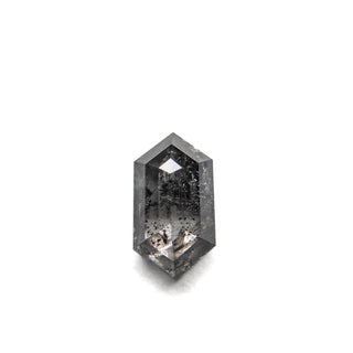 Salt and pepper hexagon diamond