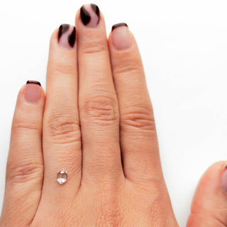 Clear hexagon diamond