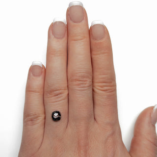 Salt and pepper cushion diamond
