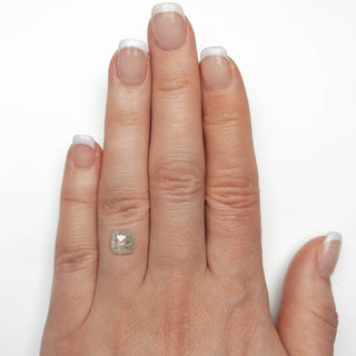 White cushion diamond