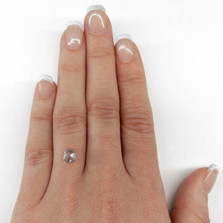 Clear hexagon diamond