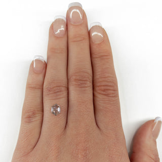 Clear hexagon diamond