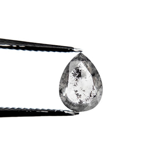 Black speckled pear diamond