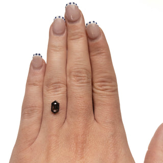 Black hexagon diamond