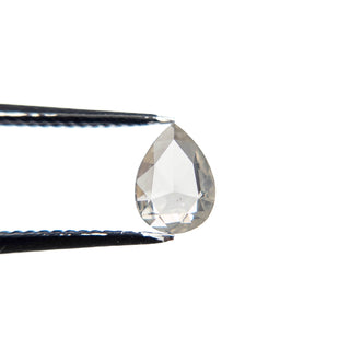 Icy white pear diamond