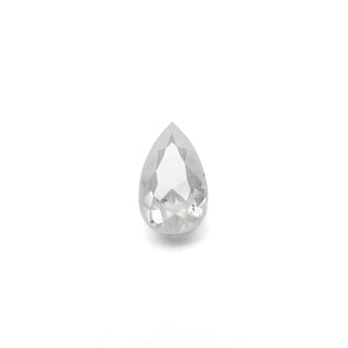 Icy white pear diamond