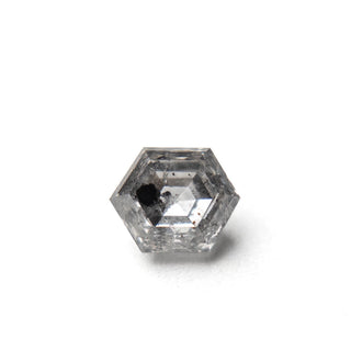 Salt and pepper hexagon diamond