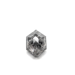 Salt and pepper hexagon diamond