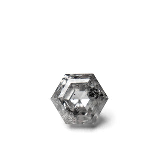Salt and pepper hexagon diamond