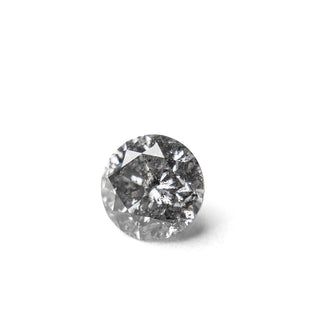 Round salt and pepper diamond