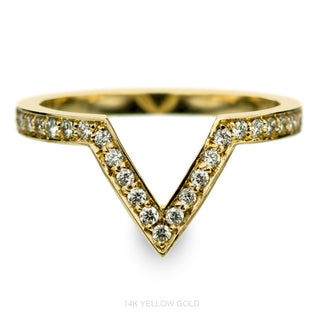 Victoria Wedding Ring, 25 Diamond, Bead Set