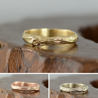 Mens Branch Wedding Band