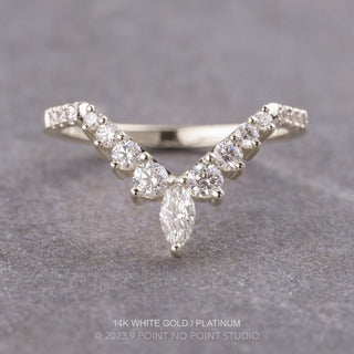 Ella Wedding Ring, 15 Diamond